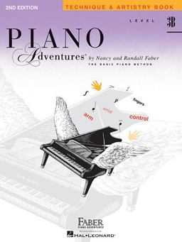 Piano Adventures - Technique and Artistry Book - Level 3B 2nd 9781616772895 Front Cover