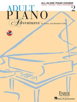 Adult Piano Adventures All-In-One Piano Course Book 2 Book/Online Audio  9781616773342 Front Cover