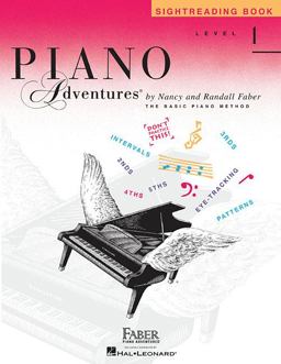 Piano Adventures - Sightreading Book - Level 1  9781616776374 Front Cover