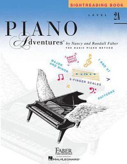 Piano Adventures - Sightreading Book - Level 2A  9781616776381 Front Cover