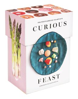 Curious Feast 100 Postcards by 10 Artists  9781616894702 Front Cover