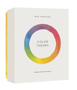 Color Theory Notecards (12 Notecards 6 Designs, 12 Envelopes in a Keepsake Box)  9781616895853 Front Cover