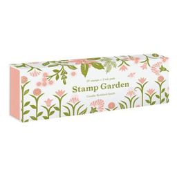 Stamp Garden (25 Stamps, 2 Ink Colors, Assorted Plant and Flower Parts, Perfect for Scrapbooking, Printmaking, Diy Crafts, and Journals)  9781616896805 Front Cover