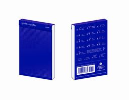 Grids and Guides (Micro Blue) A Pocket Size Notebook  9781616897635 Front Cover
