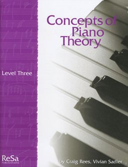 Concepts of Piano Theory Level Three  9781617271274 Front Cover