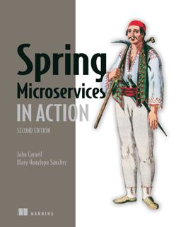 Spring Microservices in Action 2nd 9781617296956 Front Cover