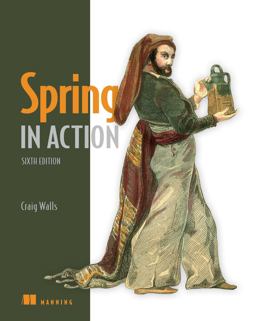Spring in Action 6th 9781617297571 Front Cover
