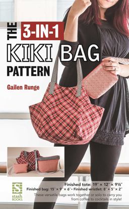 3-In-1 Kiki Bag Pattern  9781617453540 Front Cover
