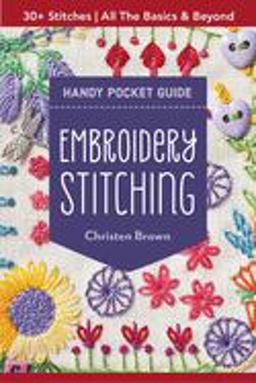 Embroidery Stitching Handy Pocket Guide  9781617457791 Front Cover