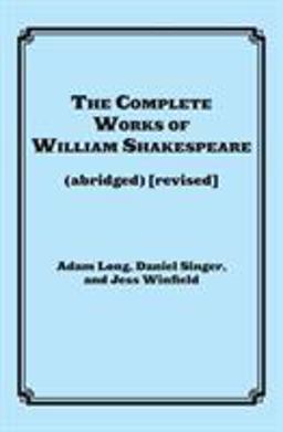 Complete Works of William Shakespeare  9781617741555 Front Cover
