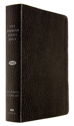 The Jeremiah Study Bible, NKJV: Black LeatherLuxe®