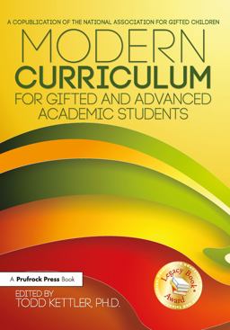Modern Curriculum for Gifted and Advanced Academic Students  9781618214737 Front Cover