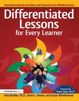 Differentiated Lessons for Every Learner Differentiated Lessons for Every Learner