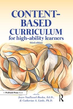 Content-Based Curriculum for High-Ability Learners  9781618215901 Front Cover