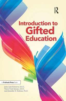 Introduction to Gifted Education  9781618216618 Front Cover