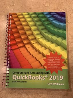 Computerized Accounting Using QuickBooks 2019 Desktop Edition  9781618533265 Front Cover