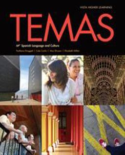 TEMAS AP SPANISH LANGUAGE+CULTURE 1st 9781618572226 Front Cover