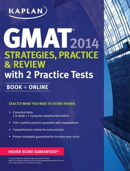 Kaplan GMAT 2014