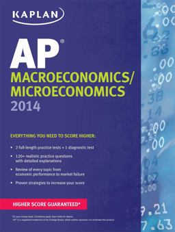 Kaplan AP Macroeconomics/Microeconomics 2014  9781618652560 Front Cover
