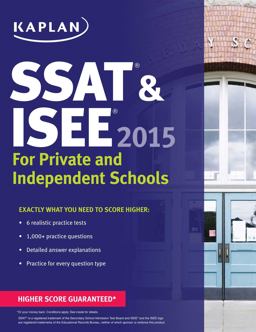 SSAT and ISEE 2015