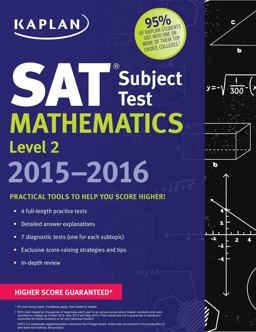 Kaplan SAT Subject Test Mathematics 2015-2016, Level 2