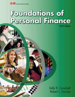 Foundations of Personal Finance Foundations of Personal Finance