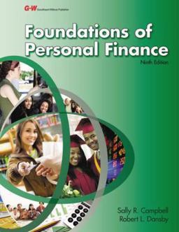 Foundations of Personal Finance Foundations of Personal Finance