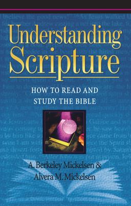 Understanding Scripture How to Read and Study the Bible  9781619706071 Front Cover