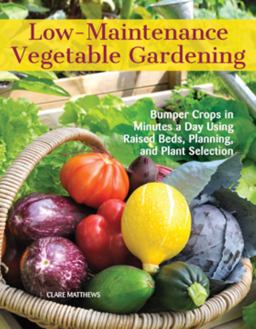 Low-Maintenance Vegetable Gardening Bumper Crops in Minutes a Day Using Raised Beds, Planning, and Plant Selection  9781620082478 Front Cover