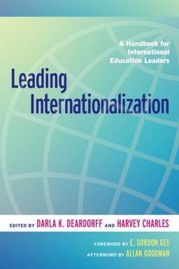 Leading Internationalization A Handbook for International Education Leaders  9781620367841 Front Cover
