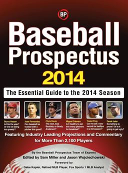 Baseball Prospectus 2014 3rd 2014 9781620457900 Front Cover