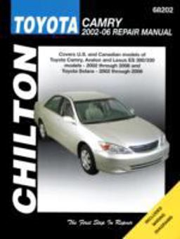Toyota Camry Automotive Repair Manual  9781620920282 Front Cover