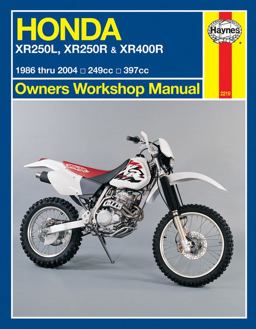 Honda XR250l, XR250R and XR400R 1986 Thru 2004:249CC, 397CC  9781620920961 Front Cover