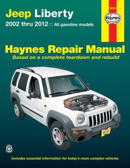 HM Jeep Liberty 2002-2012 Use 9781620923467  9781620921029 Front Cover