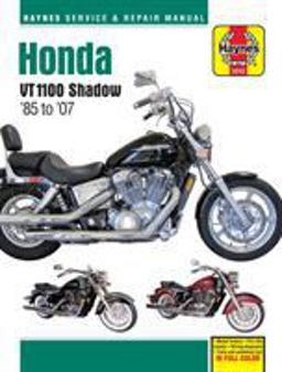 Honda Vt1100 Shadow '85 to '07  9781620921463 Front Cover