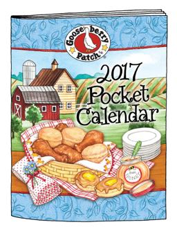 Gooseberry Patch Pocket Calendar 2017