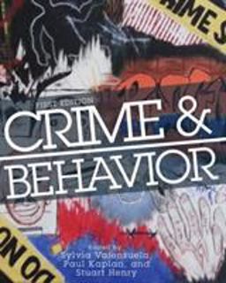Crime and Behavior  9781621315391 Front Cover