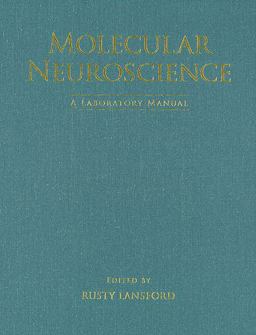 Molecular Neuroscience: a Laboratory Manual  9781621820130 Front Cover