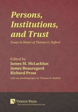 Persons, Institutions, and Trust
