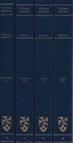 Commentaries on the Gospels of Matthew and John