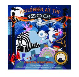Halloween at the Zoo 10th Anniversary Edition A Pop-Up Trick-or-Treat Experience  9781623484576 Front Cover