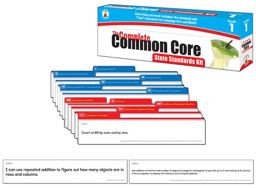 Complete Common Core State Standards Kit, Grade 1  9781623999308 Front Cover