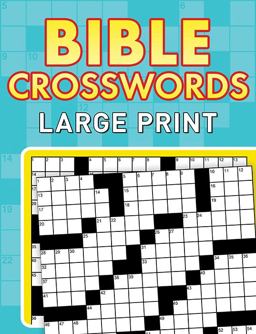 Bible Crosswords--Large Print