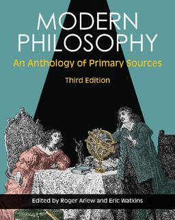 Modern Philosophy An Anthology of Primary Sources 3rd 9781624668050 Front Cover