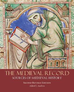Medieval Record Sources of Medieval History  9781624668388 Front Cover