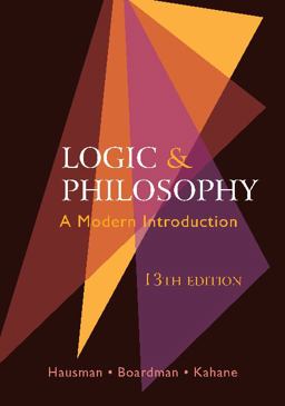 Logic and Philosophy A Modern Introduction 13th 9781624669354 Front Cover