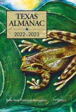 Texas Almanac 2022-2023  9781625110671 Front Cover