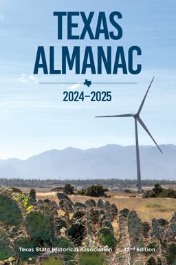 Texas Almanac 2024-2025  9781625110756 Front Cover