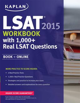 Kaplan LSAT Workbook 2015 with 1,000+ Real LSAT Questions