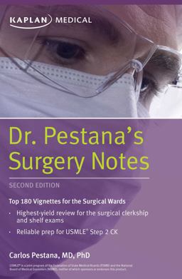 Dr. Pestana's Surgery Notes Top 180 Vignettes for the Surgical Wards 2nd 9781625231123 Front Cover